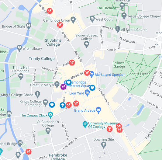 Cambridge Coeliacs MAP
