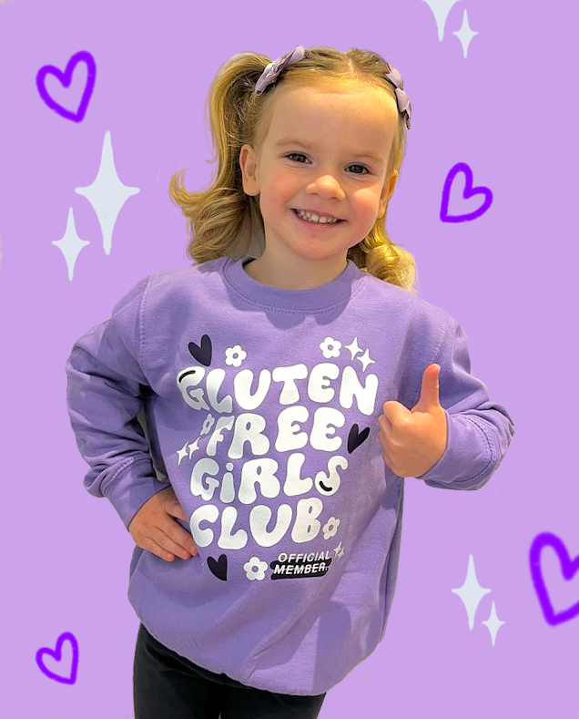 Gluten Free Girls Club Kids Jumper