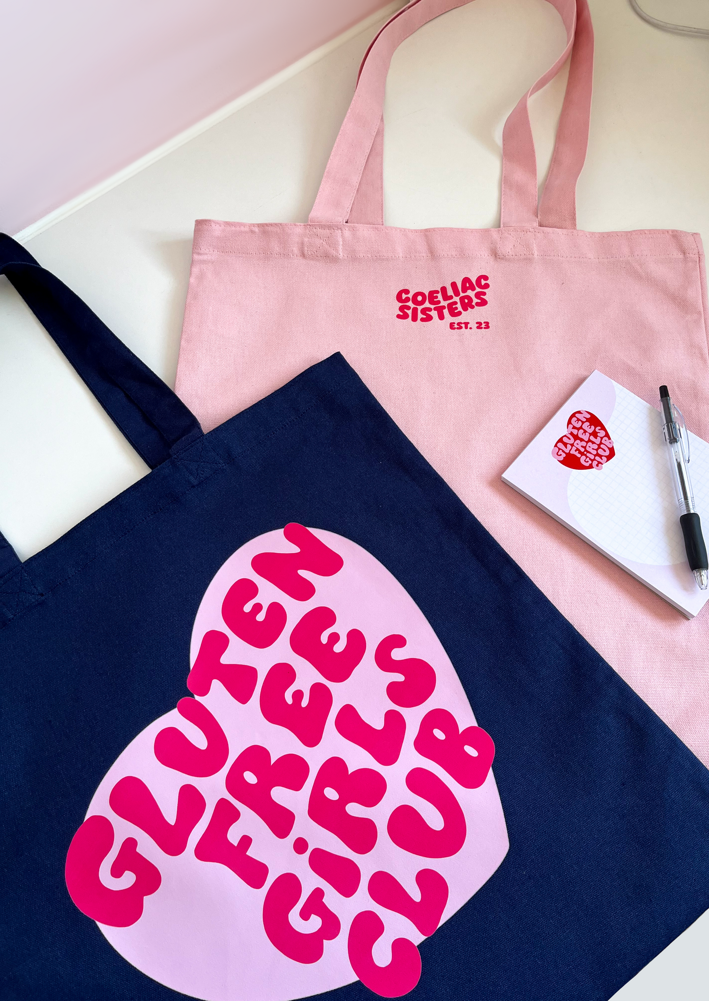 Gluten Free Girls Club Tote Bag - Now also in green!