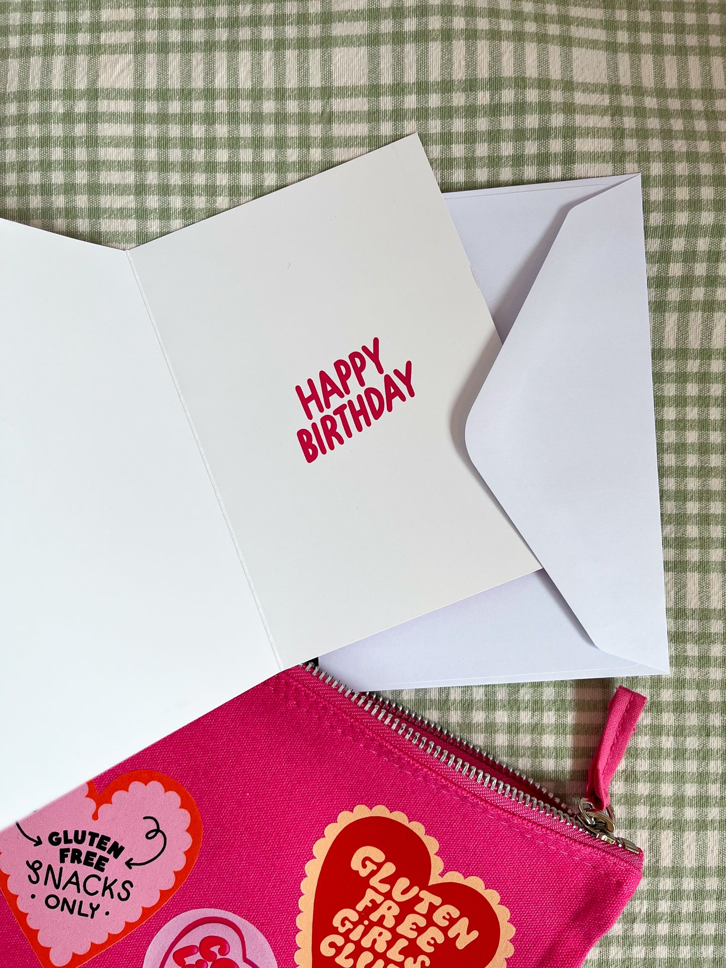 Gluten Free Catastrophe Birthday Card