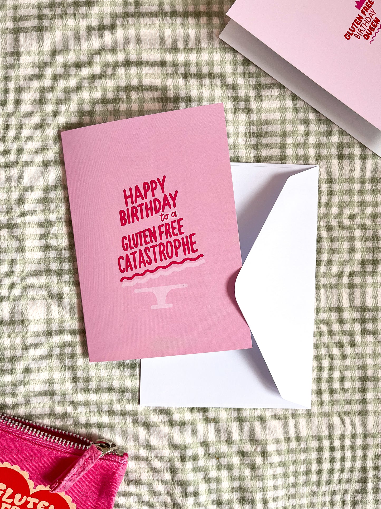 Gluten Free Catastrophe Birthday Card