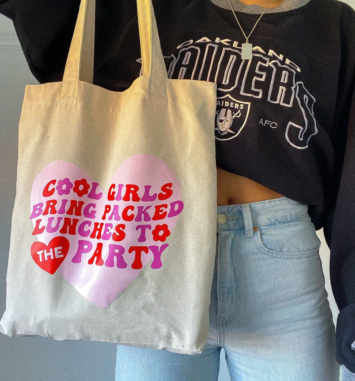 Cool Girls Bring packed lunches Tote Bag