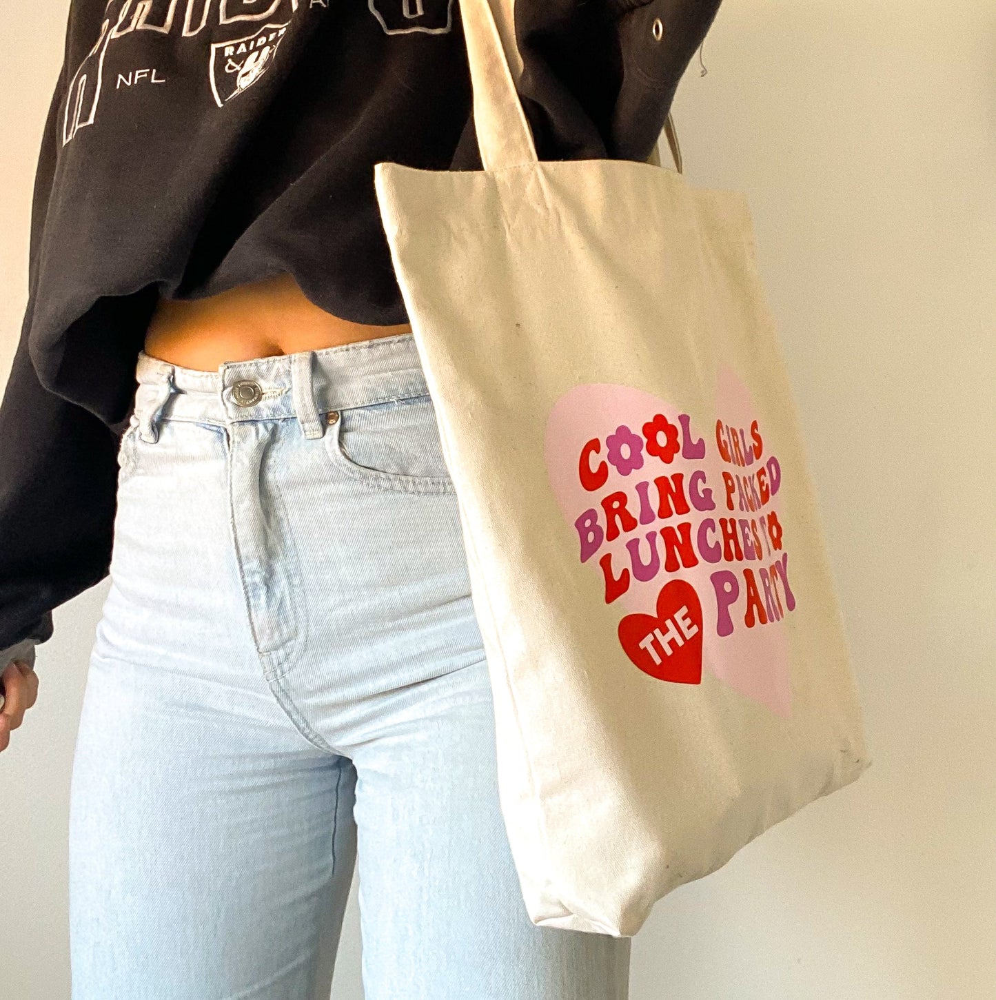 Cool Girls Bring packed lunches Tote Bag