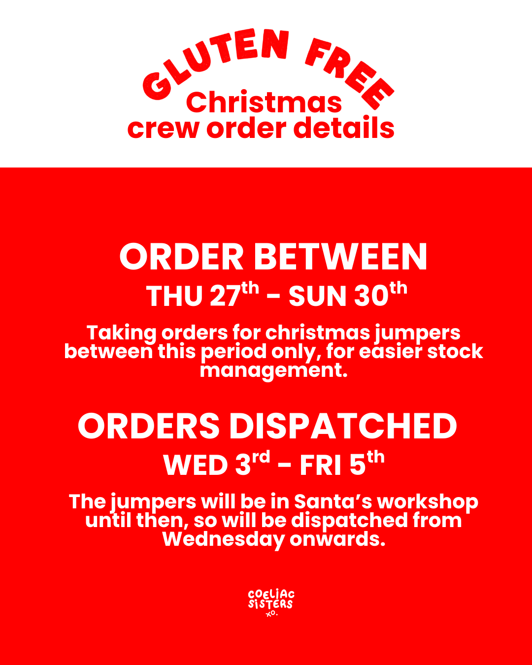 Gluten Free Christmas Crew Sweatshirt | ADULTS