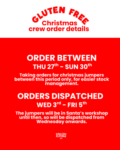 Gluten Free Christmas Crew Sweatshirt | ADULTS