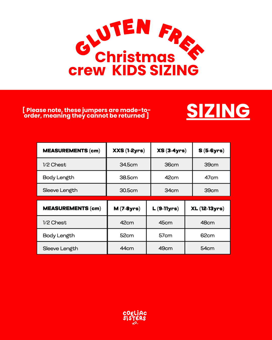 Gluten Free Christmas Crew Sweatshirt | Kids