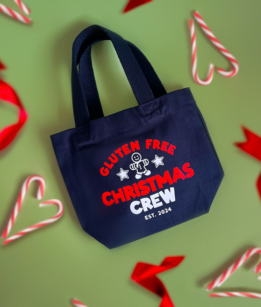 Gluten Free Christmas crew snack pouch