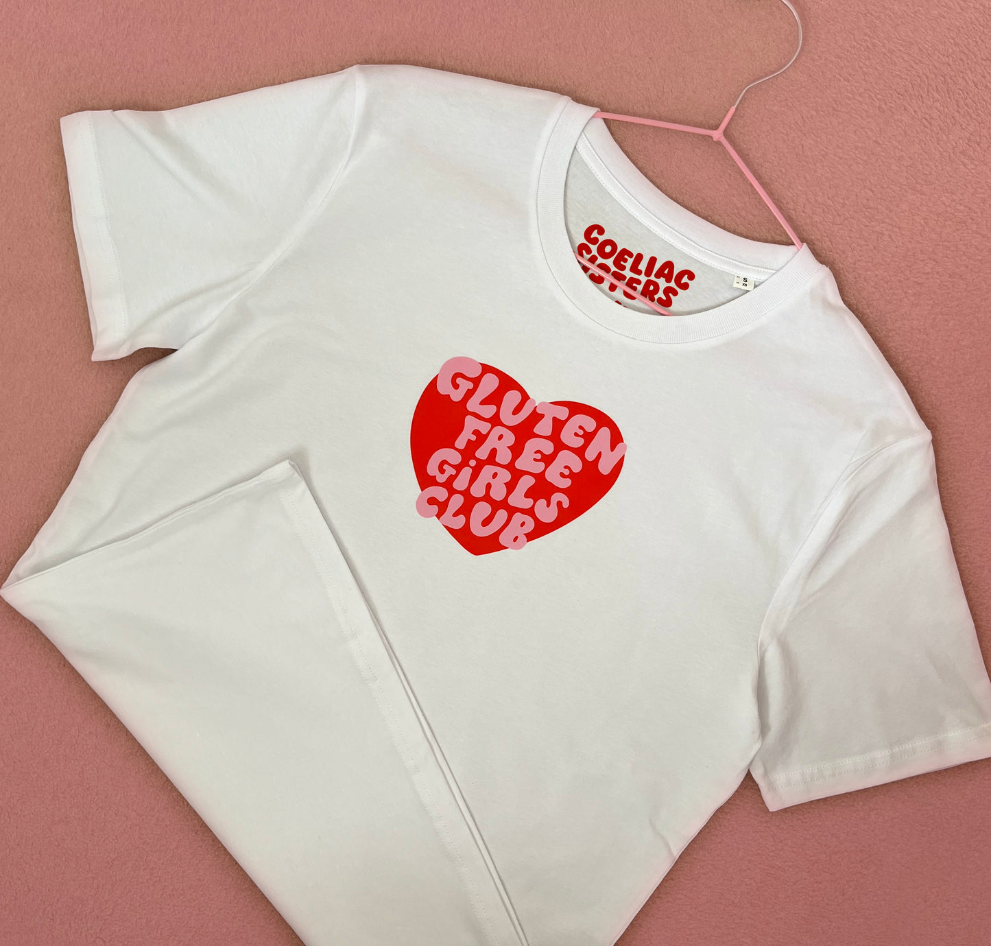 Gluten free Girls Club Heart T-SHIRT